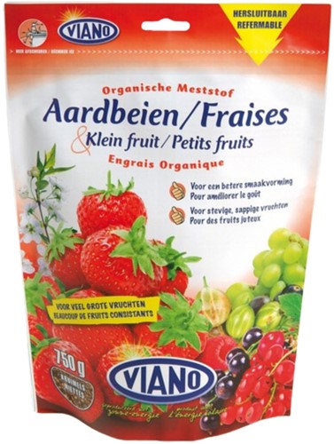 Organischer Erdbeerdünger 750 g - Viano
