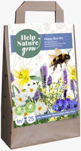 Glückliche Bienen Tasche – 25 Sommerblühende Zwiebeln
