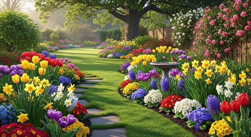 Die beliebtesten Blumenzwiebeln für Gärten in Deutschland