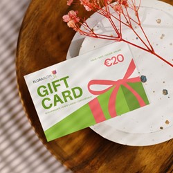Geschenkkarte €15 = €20 (25% Rabatt)