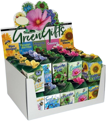 Greengift Gemengd 40 stuks in showdoos