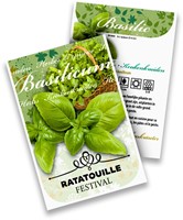 Personalisierte Werbegeschenke Samen Pakete Basilikum 2.000 Stück-2
