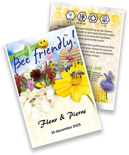 Personalisierte Werbegeschenke Samen Pakete Schmetterlings Blumenwiese 100 Stück-2