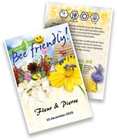 Personalisierte Werbegeschenke Samen Pakete Schmetterlings Blumenwiese 250 Stück-2