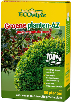 Grünpflanzen und Buchsbaum AZ Dünger 1.6 kg - Ecostyle