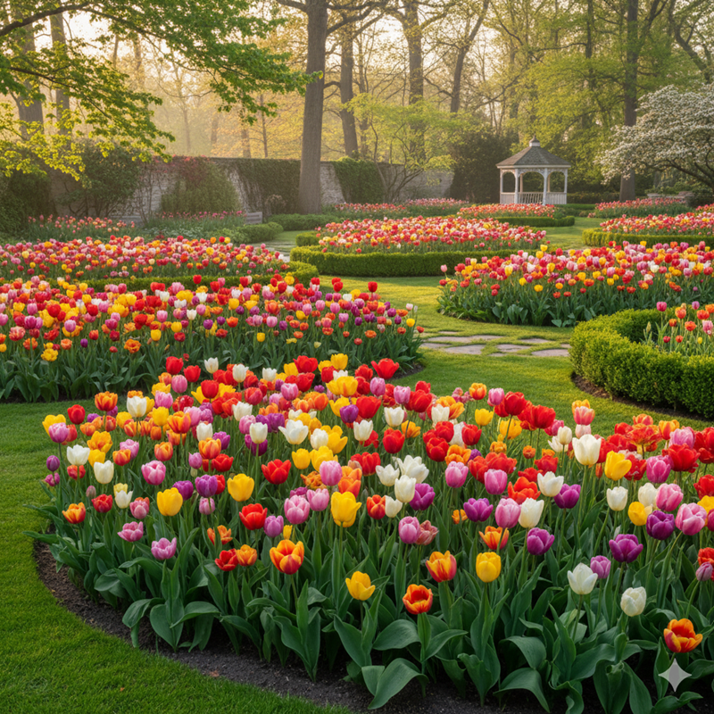 Tulpenzwiebeln pflanzen